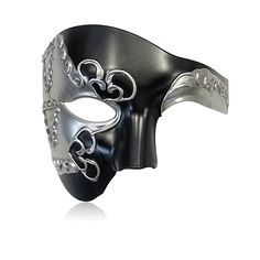 PRICES MAY VARY. 🎶【Classic Phantom of The Opera Mask】Inspired by the iconic Phantom of the Opera musical, a combination of classic and fashion, phantom of the opera mask for men half-face design style makes your formal masquerade more cool and mysterious, the collision of art and beauty brings infinite charm to your theatrical costume look. 👍【Lightweight and Comfortable】Half face opera mens masquerade mask is made of lightweight and high-quality materials, exquisite workmanship, comfortable to Classic Halloween Costume Accessories, Black Formal Masquerade Mask For Halloween, Classic Halloween Costume Accessories For Costume Party, Vintage Black Masks And Prosthetics For Costume Party, Vintage Masquerade Mask For Halloween Costume Party, Venetian Masquerade Mask For Halloween Formal, Vintage Black Masquerade Mask, Formal Masquerade, Masquerade Masks For Men