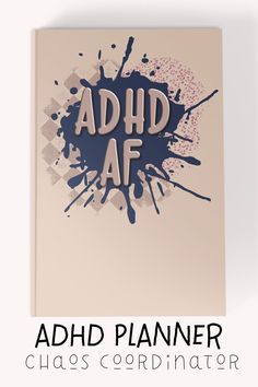 Something inside the ADHD brain lights up when we put pen to paper — the ADHD Planner is a unique tool that organizes the chaos that has become your life. Try using a planner for 3 months and it might change your life... how to be more organized -chaos tools help add organizer - 2022 2023 2024 2025 - book best daily tiktok smart journal - weekly academic - reddit inspiration imperfect - budget etsy journel - girls notebook - journal idea spread