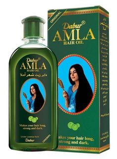 1 x 200 ml. Dabur Amla Hair Oil - Makes your Hair Long, Strong and Lustrous.