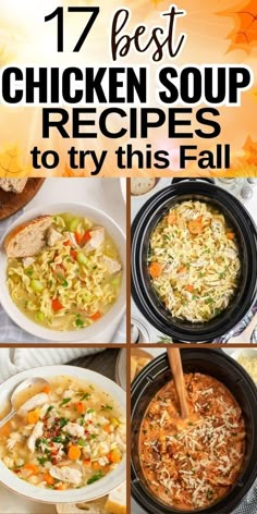 the best chicken soup recipes to try this fall