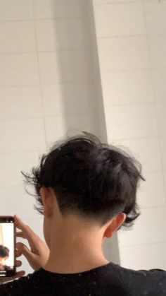 Low Fade Long Hair, Men Haircut Curly Hair