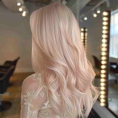 31 Best Champagne Blonde Hair Color Ideas for Every Skin Tone Dark Money Pieces On Blonde Hair, Champagne Hair Color Blonde, Soft Platinum Blonde Hair, Champagne Blonde Hair Rose Gold, Barbie Blonde Hair Color, Pinkish Blonde Hair, Pink Toned Blonde Hair, Wedding Blonde Hair, Blonde Hair With Color