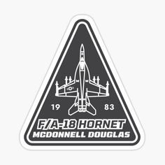 The ultimate symbol of American Naval air power, the McDonnell Douglas F/A-18 Hornet. This design features the Super Hornet upgrade. • Millions of unique designs by independent artists. Find your thing. Hornet Drawing, Hornet Svg, European Hornet, Fa18 Super Hornet, Uss Hornet, Laser Art, Vinyl Decal Stickers