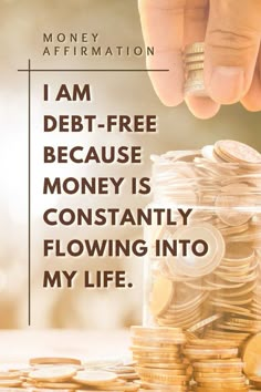 Debt Free Images, Money And Happiness Vision Board, I Am Debt Free Affirmation, 0 Debt Aesthetic, Debt Free Quotes Motivation, Debt Free Manifestation, Debt Free Living Vision Board, Debt Free Affirmations, Debt Free Vision Board Images