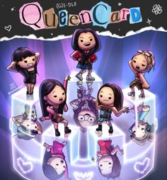 the queen card game is coming to nintendo wii and it's very fun for all ages