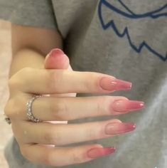 Blush Nails, Pretty Gel Nails, Soft Nails, Beauty Nail, Fire Nails, Chic Nails, Long Acrylic Nails, Cute Acrylic Nails