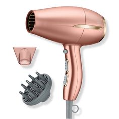 The InfinitiPRO By Conair Frizz-Free Compact Lightweight Dryer has 3x Frizz Control. Conair Hair Dryer, Hair Appliances, Ionic Hair Dryer, Bday Wishlist, Small Closet, Hair Dryers, Hair Styling Tools, Frizz Control, Estée Lauder