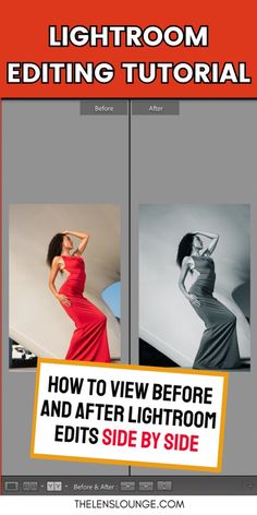 How to use Lightroom before and after tool (3 ways) for better photo editing. Avoid photo editing mistakes like over processing with this easy Lightroom trick! This quick Lightroom tutorial will help with your Lightroom editing workflow. View photo edits during the Lightroom editing process to save time undoing mistakes.  Lightroom photo editing before after | Lightroom editing tutorials | Lightroom editing tricks | Lightroom tips | Photography tips Lightroom Shortcuts, Lightroom Before And After, Lounge Photography, Editing In Lightroom, Lightroom Tips