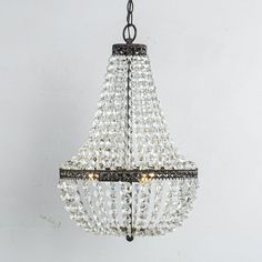 Vintage Rustic Crystal Living_Bedroom Chandelier D15.8 Mini Farmhouse, Farmhouse Ceiling, Bedroom Chandelier, Grey Sofa, Chandelier Bedroom, Bathroom Light Fixtures, Ceiling Light Fixture, Adjustable Lighting, Ceiling Pendant