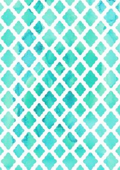 a watercolor pattern with blue and green colors