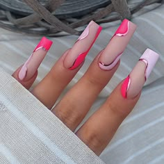 Unghie Nail Art, Glamour Nails, Long Acrylic Nails Coffin, Vacation Nails, White Nail, Summer Acrylic Nails