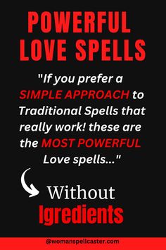 Unlock the power of love without ingredients or materials. Discover easy and powerful love spells that can help you find and keep the one you desire. Love Spells Without Ingredients, Spells Without Ingredients, Love Chants, Love Spell Chant, Love Binding Spell, Real Spells, Free Love Spells, Spells That Actually Work, Spells That Really Work