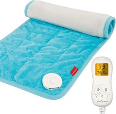 Weighted Pressure & Heat Therapy: This weighted heating pad Inner features 2.2lb evenly distributed glass beads, which keeps the weighted heating pad in place to your body parts, providing effective soothing to your laps, shoulder, arms and back pain(note: Please not fold or bend it while using) 9 Heat Choices & Memory Function: Our Comfytemp weighted heating pad features 9 heat levels, allowing you to customize your proper temperature. Plus, Neck And Shoulder Pain, Christmas 2022