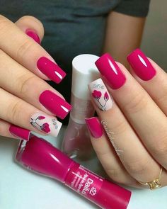 Easter Nails Designs Spring | Easter Nail Unghie Sfumate, Nail Designs Valentines, Nail Art Designs Summer, Nail Art Designs Videos, Trendy Nail Art, Pink Nail, Holographic Nails, Cool Nail Designs, Nail Arts