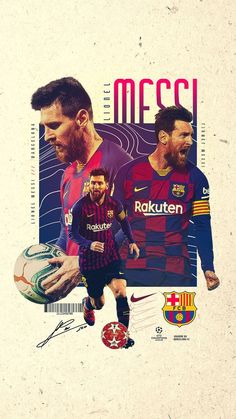 a collage of two soccer players holding a ball