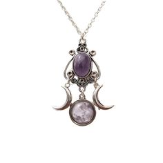 PRICES MAY VARY. Gothic Moon Necklace：These crescent pendant necklaces are designed in a gothic style and dark vintage, adding a layer of mystery to the necklace.style Gothic Pendant Nnecklaces: Our Gothic Moon necklace comes in various colors including Gothic red pendant necklace, Gothic black pendant necklace, Gothic purple pendant necklace Gothic Witch Crescent Necklace: These Gothic Witch crescent pendant necklaces are made of crystal and alloy, nickel and lead free, non-allergenic and suita Red Pendant Necklace, Purple Pendant Necklace, Moon Goddess Necklace, Black Pendant Necklace, Gothic Pendant, Witch Necklace, Triple Moon Goddess, Crescent Necklace, Goddess Necklace