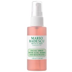 Whether spritzed for a hydrating boost or midday pick-me-up, this cult-favorite face mist helps revive dehydrated skin with a dewy glow anytime, anywhere. A floral infusion of Aloe, Rose, and Gardenia boosts the complexion—leaving skin radiant and re-energized. Size: 2 fl oz. Mario Badescu Facial Spray, Face Spray, Mario Badescu Skin Care, Mini Facial, Rose Fragrance, Facial Spray, Skin Care Items, Oily Skin Care, Mario Badescu