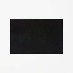 an empty black square on a white background