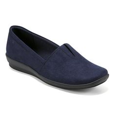 Dress Shoes - Easy Spirit Extra Wide Shoes, Dark Spots On Face, Flats Sandals, Easy Spirit, Wide Shoes, Ladies Shoes, Blue Suede, Slip Ons, Dark Spots