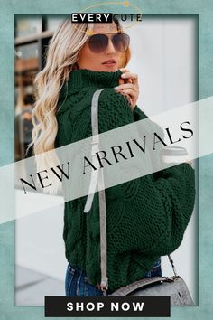 Green Cuddle Weather Cable Knit Handmade Turtleneck Sweater Cuddle Weather, Winter Sweaters, Turtleneck Sweater, Cable Knit, Cardigans, Fall Winter, Turtle Neck, Cable, Shop Now