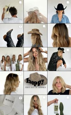 INSTAGRAM FEED PLAN // COWBOY INSTAGRAM THEME // FEED THEME // SOCIAL MEDIA // HAIR SALON INSTAGRAM // HAIR STYLIST INSTAGRAM // MARKETING Salon Instagram Feed, Instagram Feed Plan, Hair Salon Instagram, Lived In Hair, Stylist Instagram, Western Hair, Lux Hair