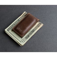 Kiko Leather Magnetic Money Clip | Brown 111brwn Minimalist Leather Card Holder For Business, Minimalist Leather Wallet For Business, Minimalist Leather Wallet With Rfid Blocking, Minimalist Leather Business Wallet, Rectangular Leather Card Holder With Leather Patch, Minimalist Leather Rectangular Wallet, Modern Leather Trifold Wallet For Gifting, Modern Leather Trifold Wallet For Gift, Minimalist Leather Trifold Wallet Gift