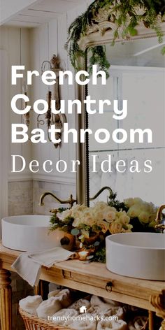 the french country bathroom decor ideas