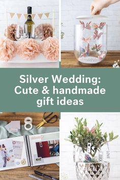 silver wedding cute and handmade gift ideas