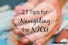 two hands holding a heart with the words 21 tips for navigating the noc