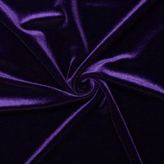 the purple fabric is very soft and shiny