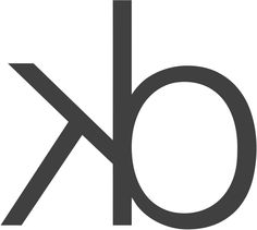 the letter ok is shown in black and white