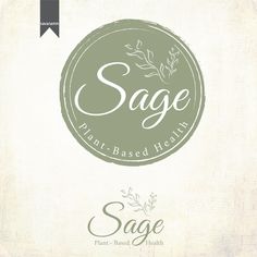 the sage plant based health logo