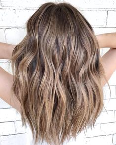 Balayage Brunette Medium, Triangular Layers, Warm Balayage, Brunette Ombre, Hair Color Light Brown, Light Hair Color, Balayage Brunette, Brown Blonde Hair