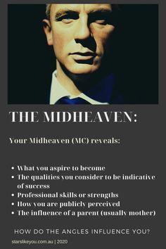 a poster with an image of a man's face and the words, the mideaven