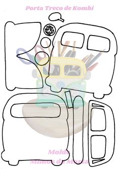 a drawing of the interior of a vehicle