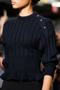 Knitwear Details, Harry Clarke, Pullover Mode, Couture Mode, Jason Wu, Womens Fashion For Work