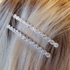 Rhinestone Hair Pins 2 Hair Pins. Pic 2 Is Style Idea Hair Clips Pins Hair Accessories Holiday Wear Christmas Style Top Trends Diamond Pin Clip Stylish Styles Style Womens Fashions Trend Trends Trendy Celebrity Styles Runway Fashion Hair Pins, Head Hair, Hair Clamp, Hair Clam, Hair Clip Diamond Hair Slides, Diamante Hair Pins, Hair Clips Hairstyles, Hair Clamp, Silver Hair Accessories, Silver Hair Clip, Diamond Hair, Rhinestone Hair Pin, Rhinestone Hair Clip