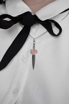 Blade Necklace, Gift Box Packaging, Sterling Silver Charm, Silver Charms, Lobster Clasp, Stainless Steel, Chain, How To Wear, Design