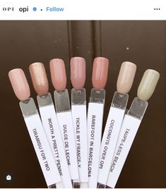 Gel Nails Tan Color, Opi Fall Neutral Colors, Neutral Nails Tan Skin, Neutral Gel Nail Colors Opi, Best Opi Gel Colors Neutral Nails, Opi Neutral Gel Polish Colors, Light Opi Gel Colors, Manicure Neutral Colors, Winter Nude Nail Colors