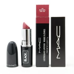 Mac X Make It Black Lusterglass Lipstick 0.1oz 548 Beam There, Done That New With Box Size: 0.1 oz. Mac Lipstick, Beams, Make It, Mac, Makeup, Black, Make Up