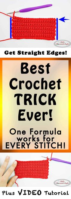 the crochet trick ever video guide for beginners to learn how to knit