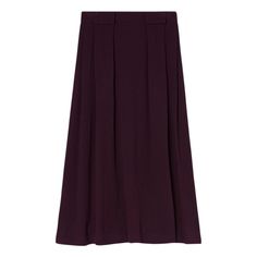 DÉtails : Easy to wear, Flowy, Inverted pleats, Elasticated waist, Warm and comfortable. Composition : Viscose : 75%, Wool : 25%. Fabrication : Italy. Gauze Skirt, Gauze Skirts, Bloomers Shorts, Double Gaze, Double Gauze, Shorts Skirts, Women's Skirts, Long Skirt, Porter