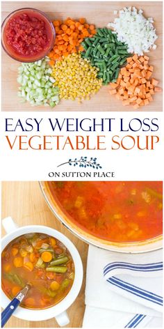 Vegetable Soup Recipe, Vegetable Soup Recipes, Healthy Soup Recipes, Vegetable Soup, Best Diets, Weight Watchers Meals, Soup Recipe