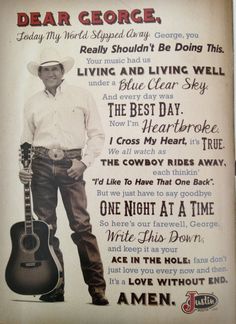 George Strait Lyrics, The Last Ride, Country Lyrics, Country Music Quotes, Last Ride, Country Quotes, Country Music Stars, George Strait