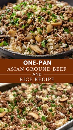 I love how this One-Pan Asian Ground Beef and Rice brings the best flavors to my dinner table! Packed with tender beef, savory soy sauce, and colorful veggies, it’s a quick and tasty meal. Save this for an easy weeknight dinner!