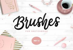 brushes for sketchbook set 2