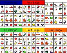 four different fruits and vegetables are shown in this chart