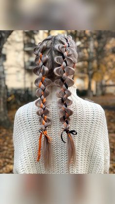 Short Hair For Kids, Four Strand Braids, 4 Strand Braids, Halloween Hairstyles, Strand Braid, Pigtail Braids, Halloween Hair