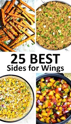 25 best side dishes for wings that are easy to make and great for the grill