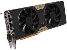 the graphics card has two fan blades on it's front and back sides,